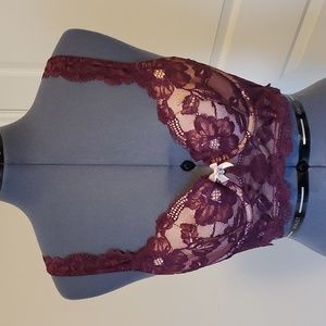 Victoria's Secret, Body by Victoria, Lined Demi Longline Bra